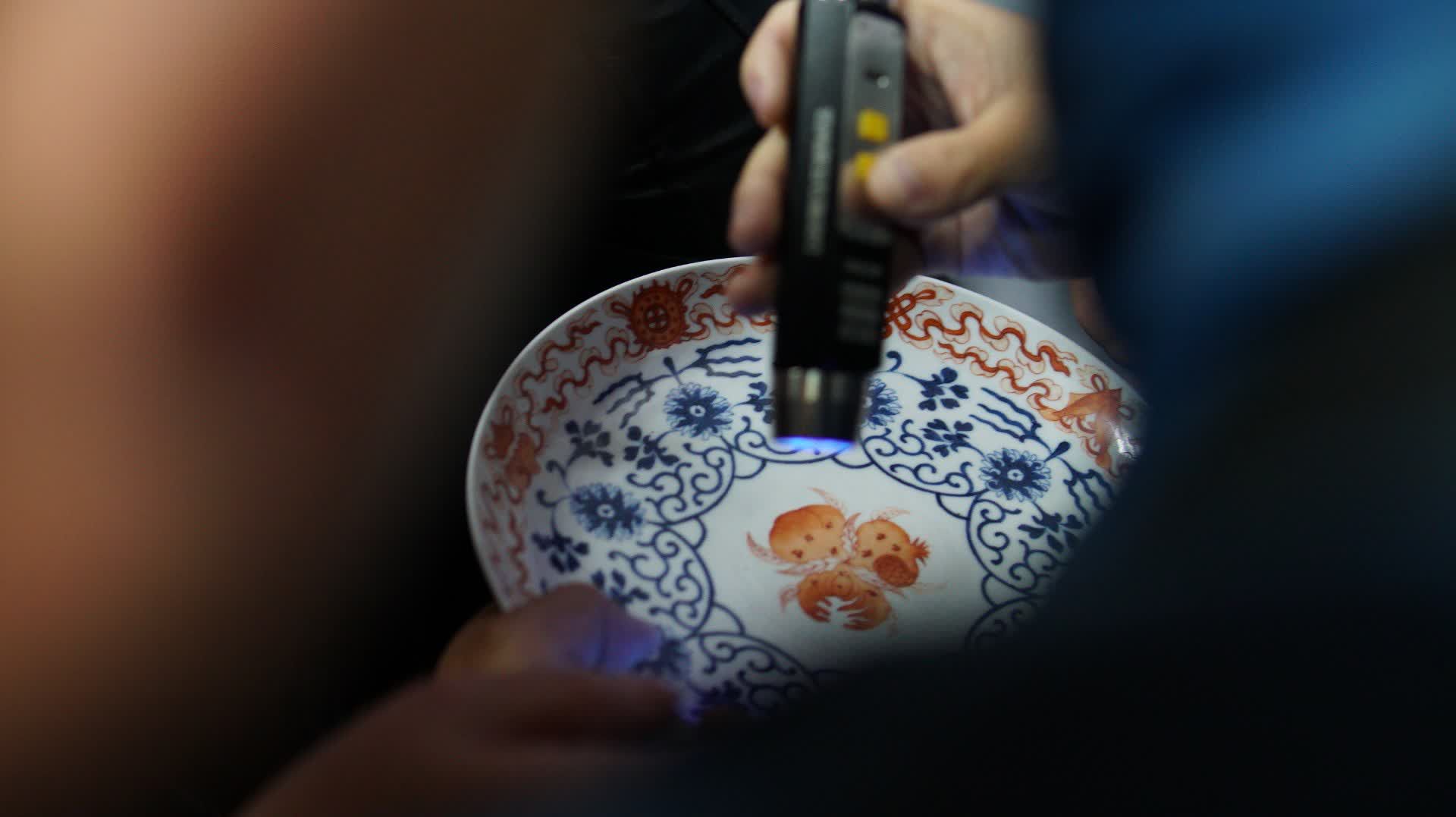 沙群胜老师修复过的瓷器